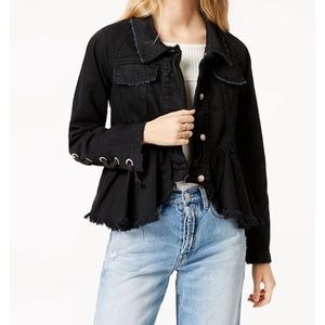 Black free people jacket
